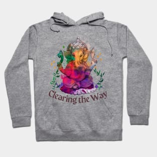 Clearing the Way Ganesha Hoodie